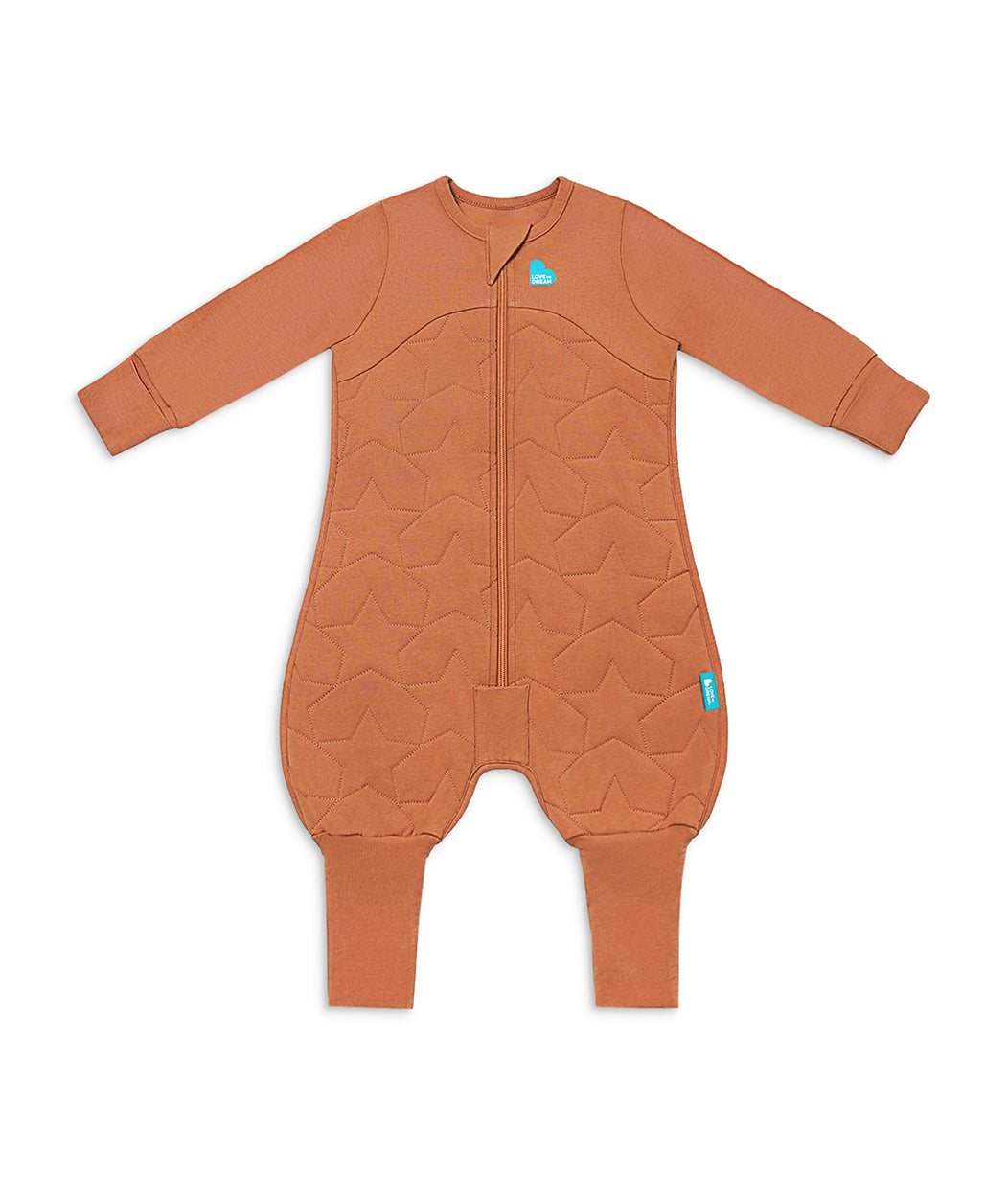 Sleep Suit Long Sleeve 2.5 TOG Cotton Hazel Starturn Quilted