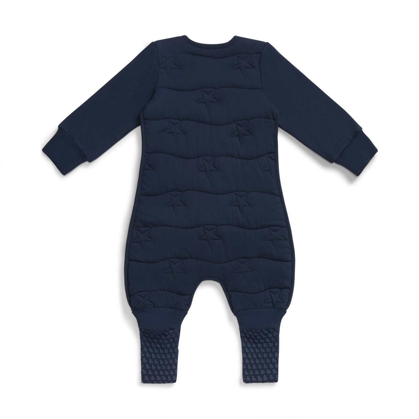Sleep Suit Long Sleeve 3.5 TOG Cotton Navy Star Quilting