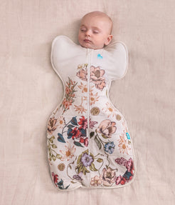 Swaddle Up™ 2.5 TOG Cotton Cream Wandering Folk