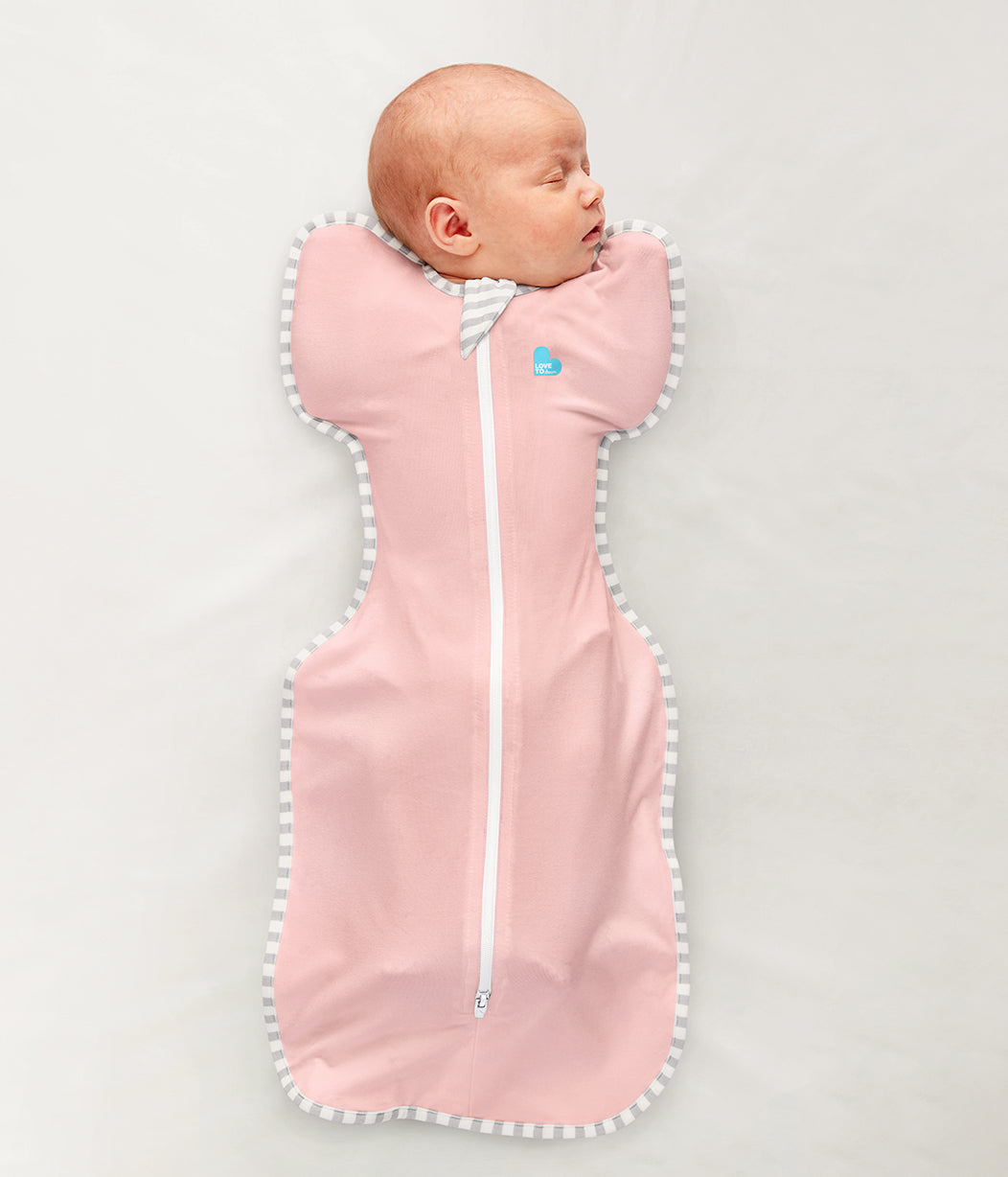 Swaddle Up™ Starter Pack Moderate & Warm (20-24°C & 24-27°C) Pink Cotton