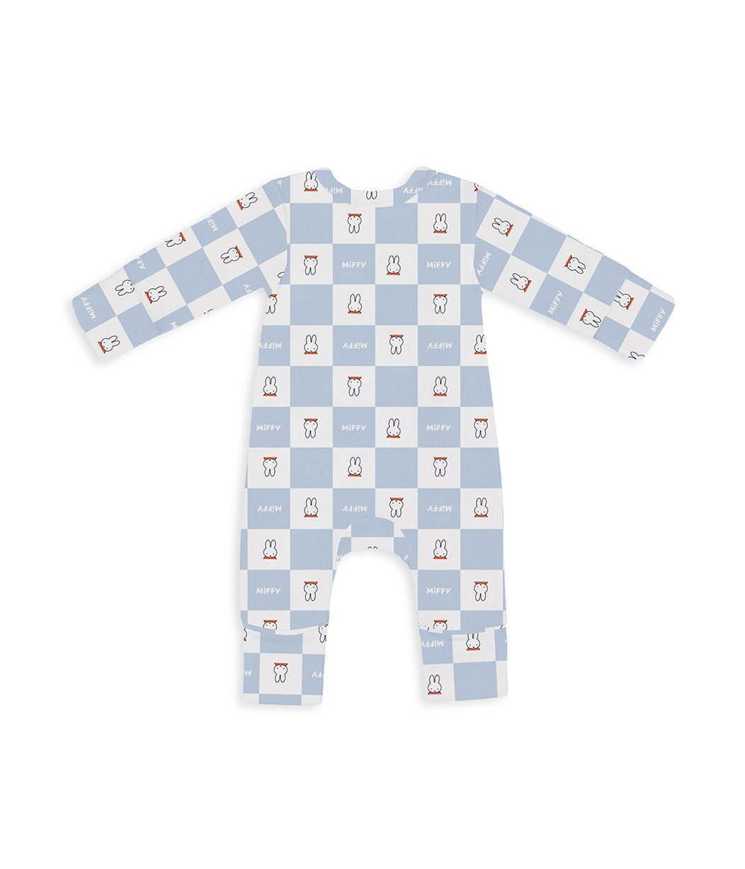 Romper Viscose from Bamboo Blue Miffy Checker