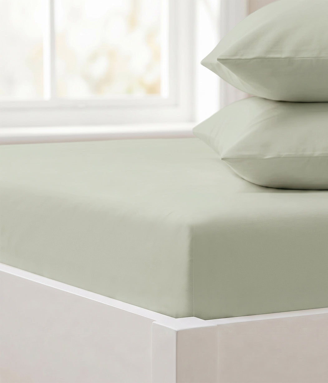 HushDry™ 2-in-1 Waterproof Fitted King Sheet Viscose from Bamboo Sage