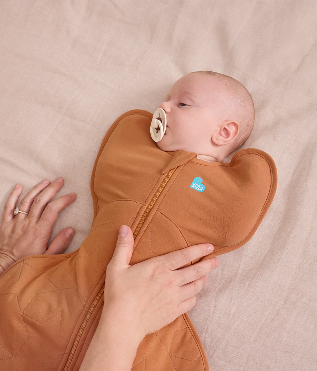 Swaddle Up™ 2.5 TOG Cotton Hazel Starturn Quilted