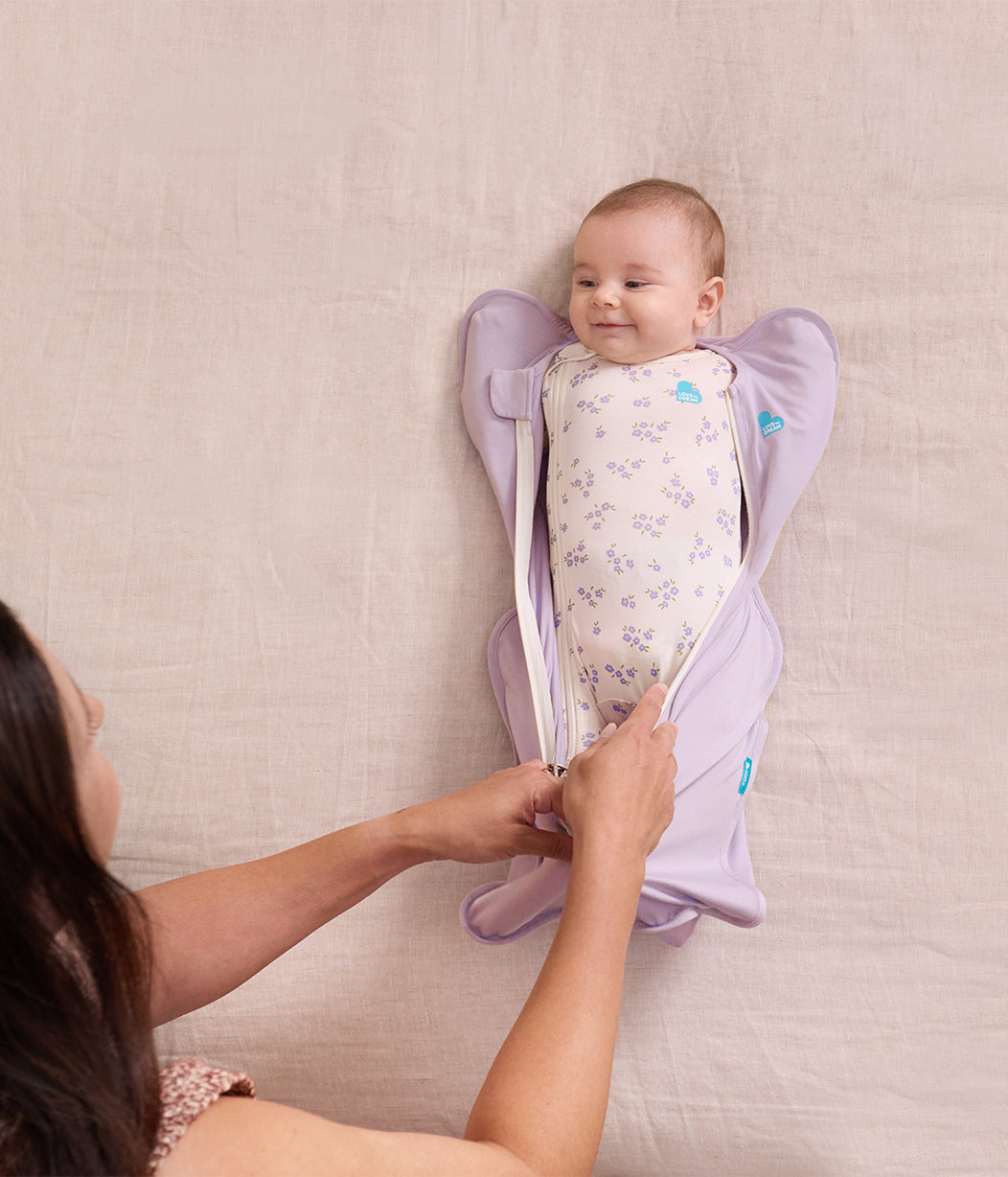 Swaddle Up™ 1.0 TOG Viscose from Bamboo Lilac