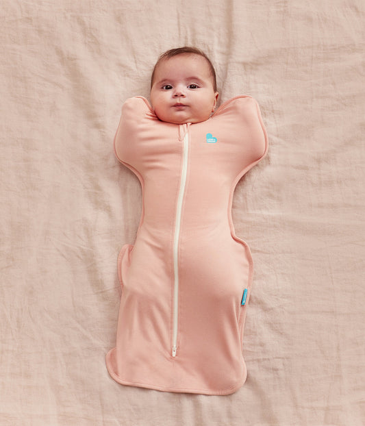Sleep Machine Swaddle Up Starter Bundle | 0.2 | 1.0 TOG | Blush | Blush Cherries