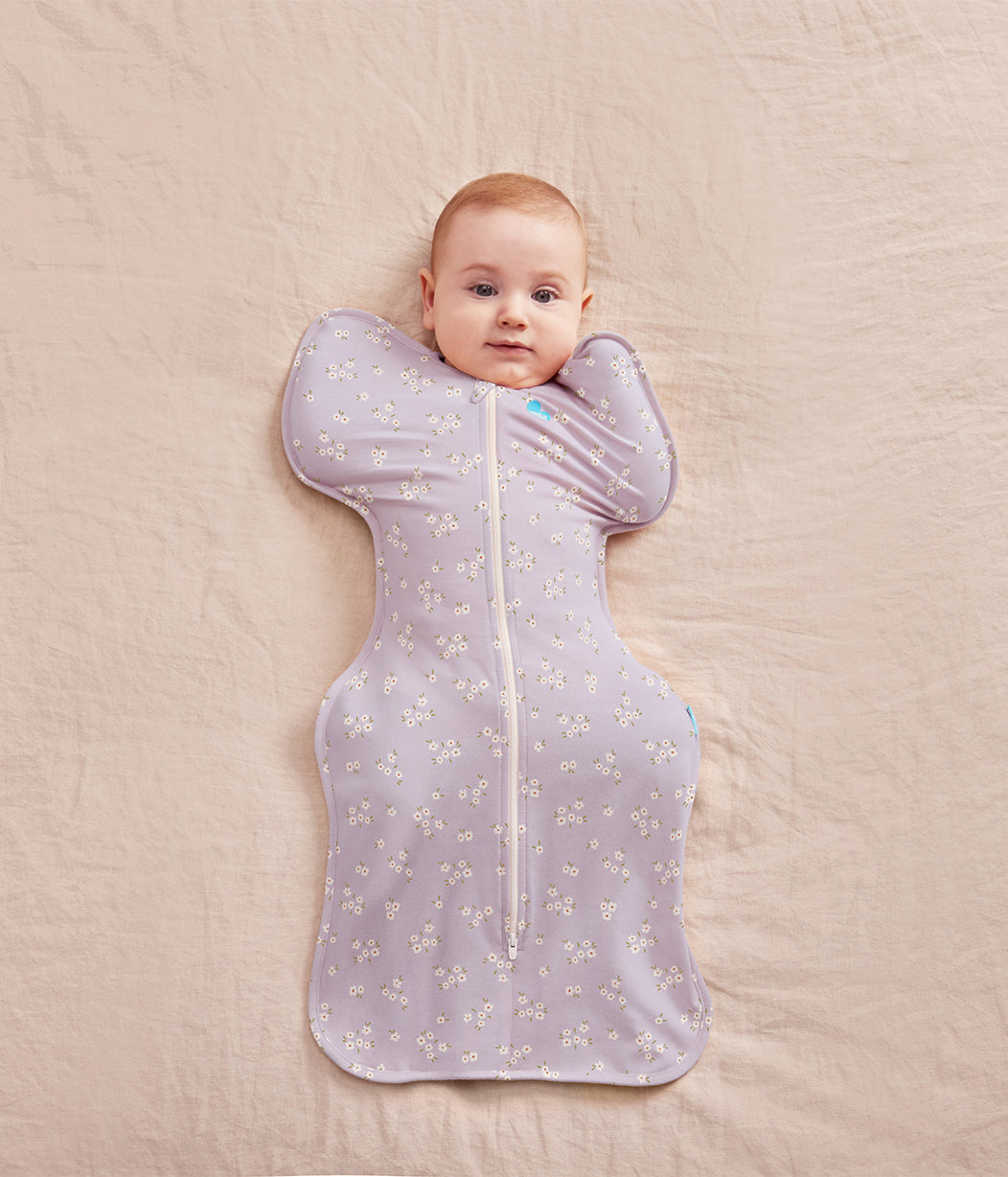 Swaddle Up Starter Bundle | 1.0 | 1.5 TOG | Lilac Meadow | Oatmeal Twigs