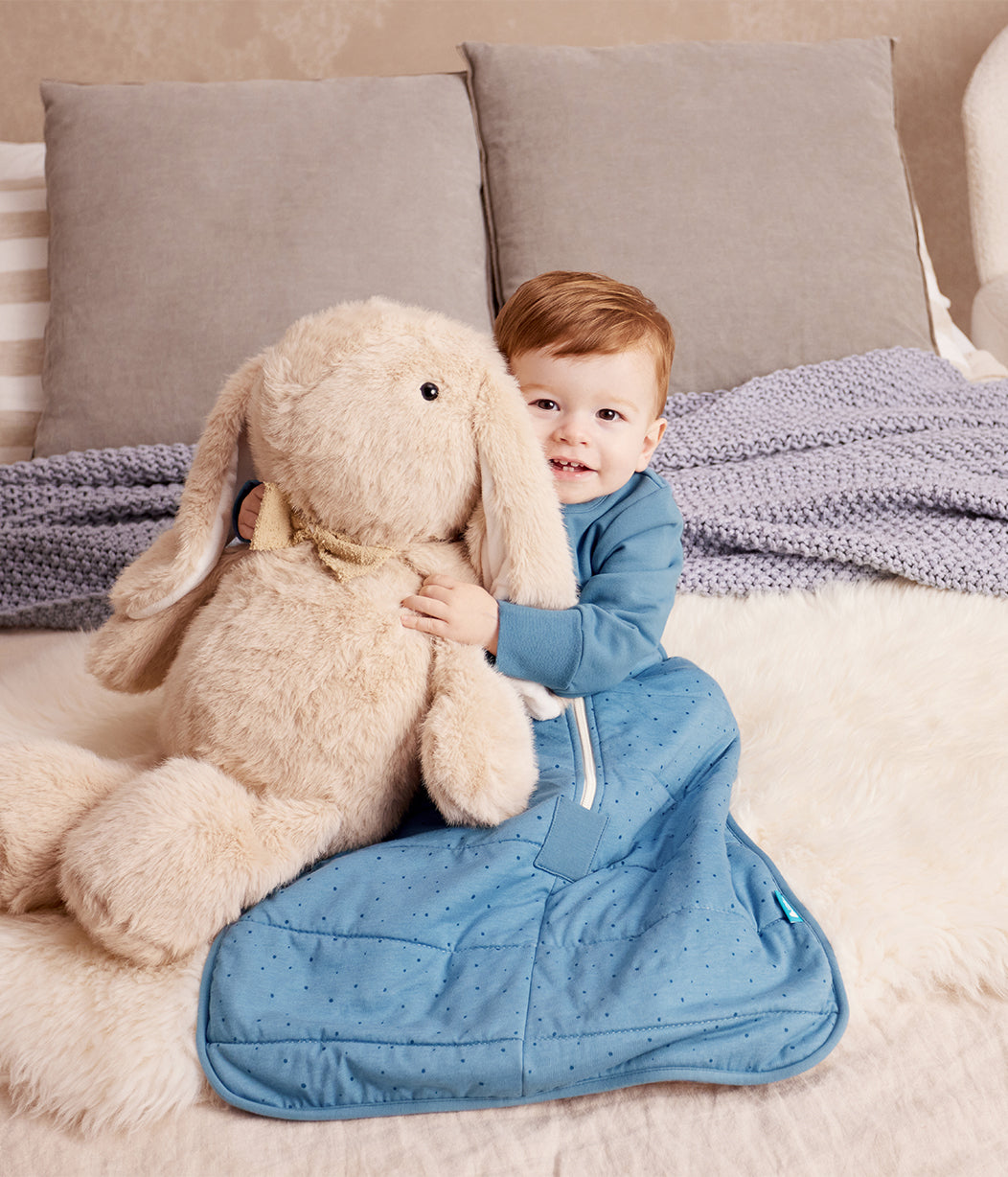 Boxing Week Sleep Bag Bundle | 2.5 TOG | Olive Lamb | Storm Blue Pebble 2