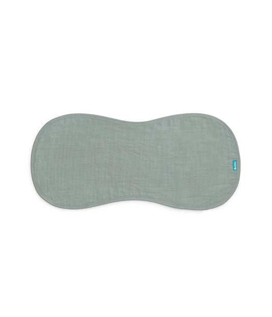 Burp Cloth 2 Pack Muslin Cream Bees