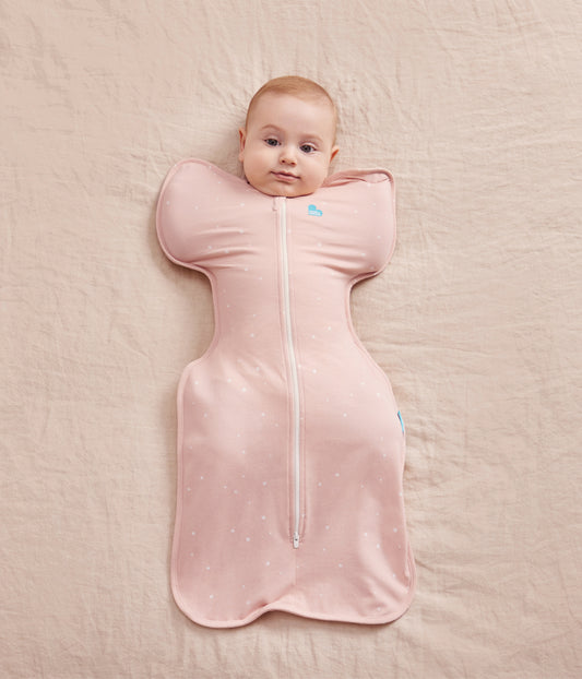 Swaddle Up Starter Bundle | 1.0 | 1.5 TOG | Powder Pink Twinkle | Olive Twigs