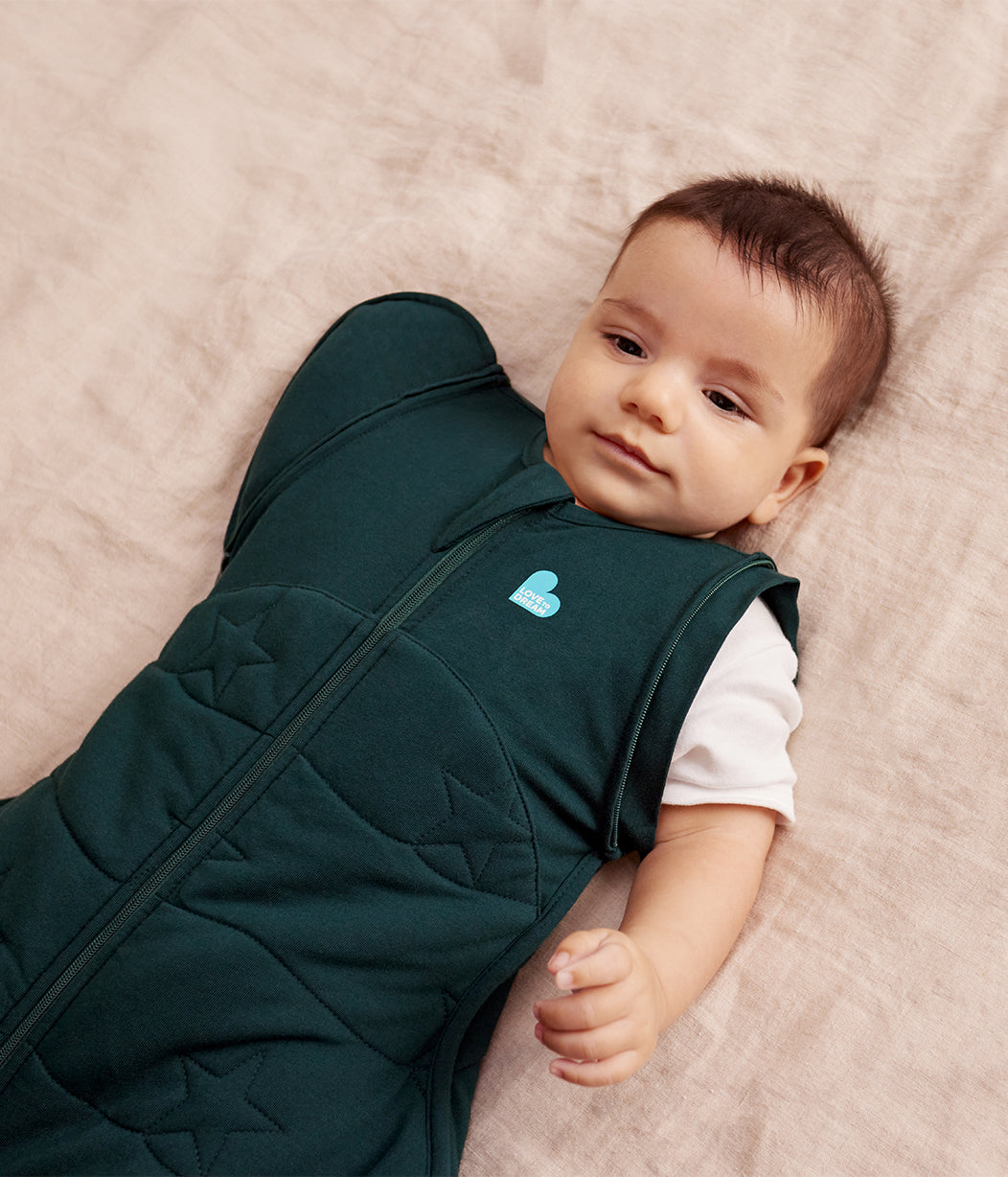 Swaddle Up™ 2-in-1 Transition Bag 3.5 TOG Cotton Forest Star Quilting