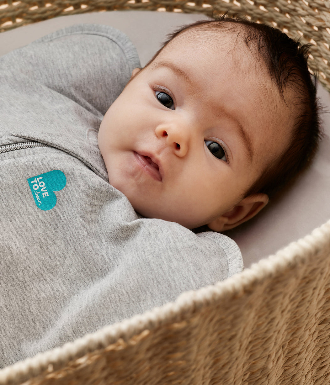 Swaddle Up™ 2.5 TOG Cotton White Rainbow