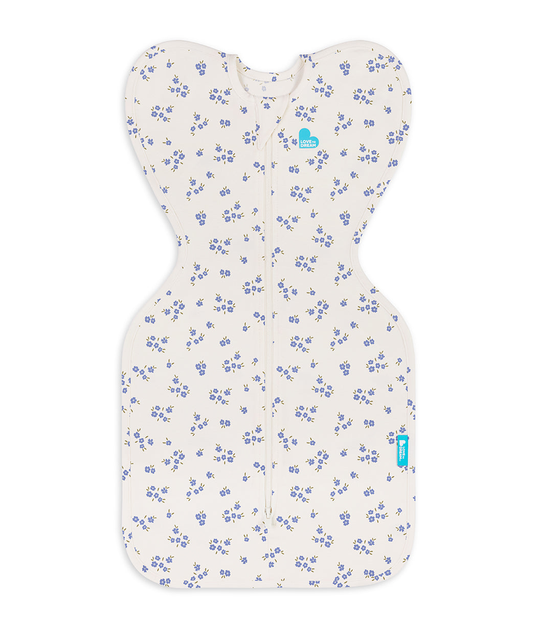 Swaddle Up Starter Bundle | 1.0 TOG | Lilac Meadow | White Cloud Bunnies | Jacaranda Meadow