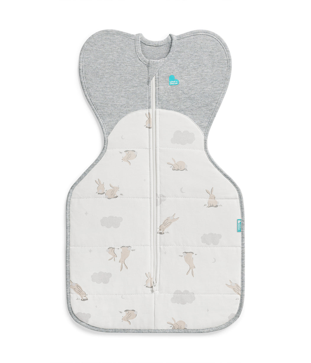 Swaddle Up Starter Bundle | 1.0 | 2.5 TOG | White Cloud Bunnies
