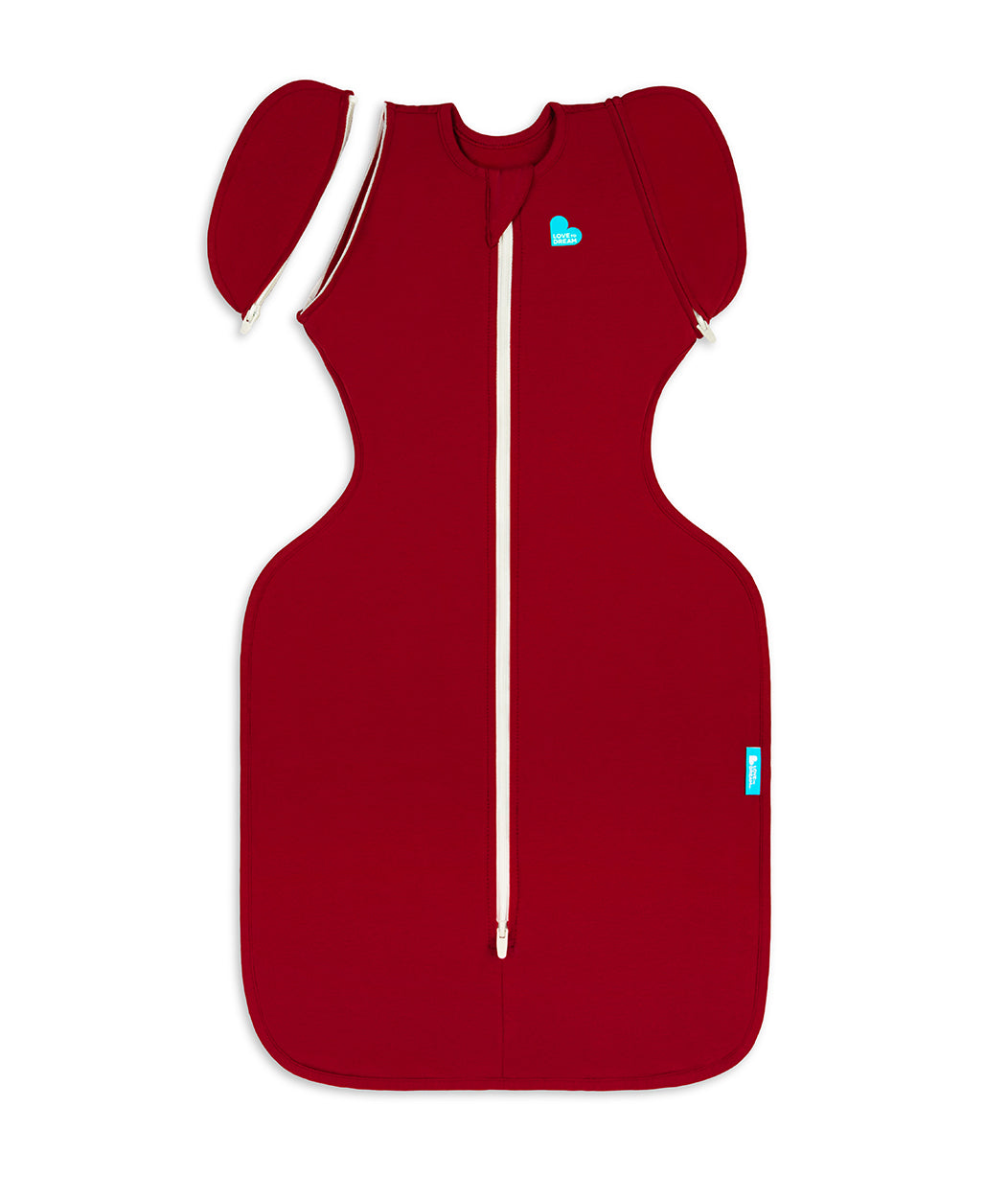 Swaddle Up™ Transition Bag 1.0 TOG Cotton Maroon