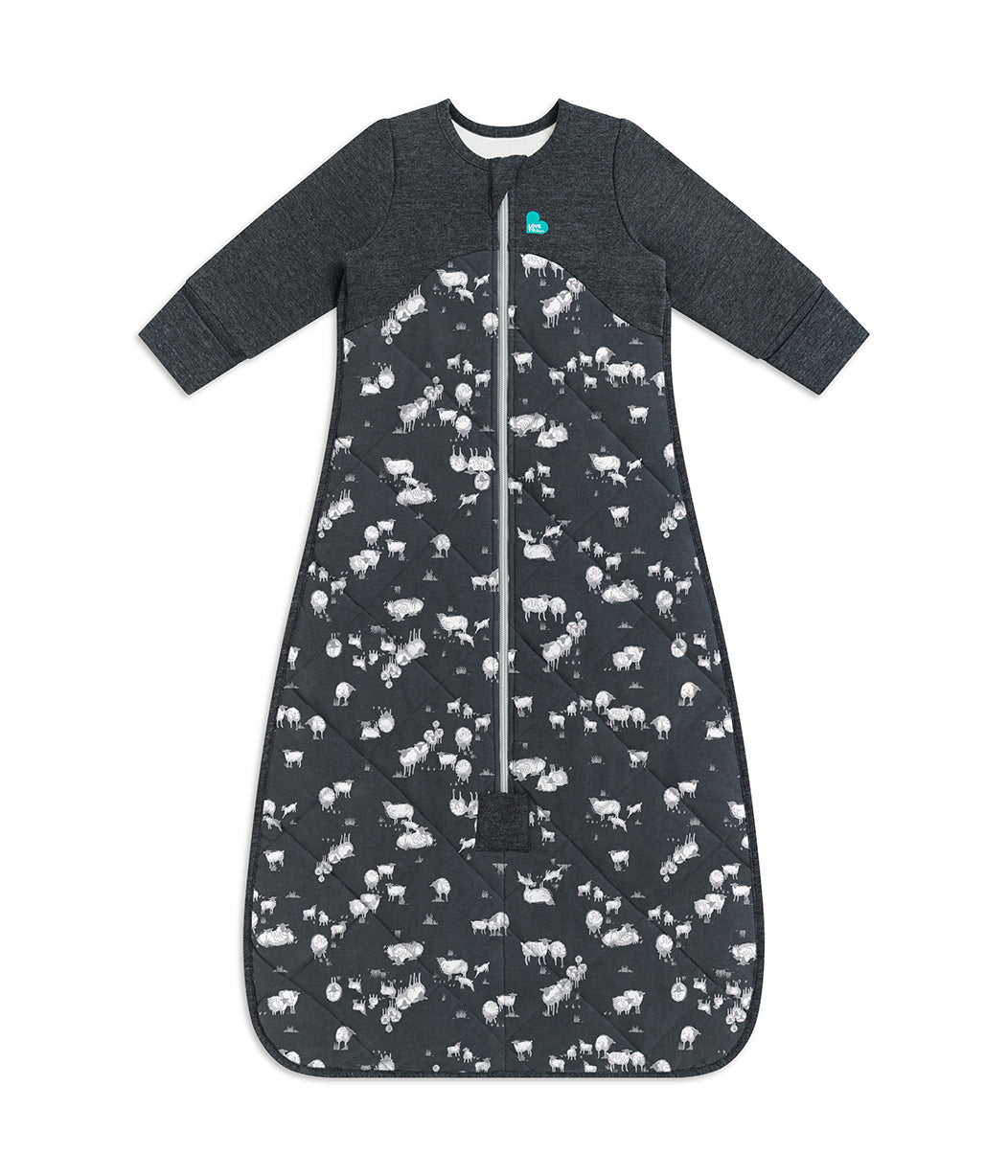 Boxing Week Sleep Bag Bundle | 3.5 TOG | Charcoal Sheep | Oatmeal Moon