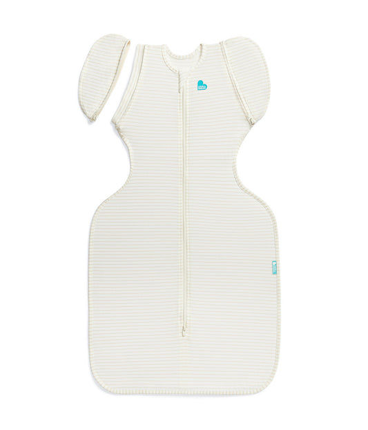 Swaddle Up™ Transition Bag 0.2 TOG Cotton Tan Breton Stripe