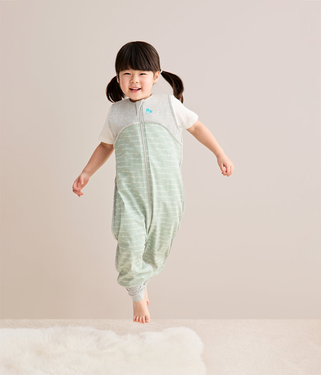 Sleep Suit 0.2 TOG Organic Cotton Olive Dreamer