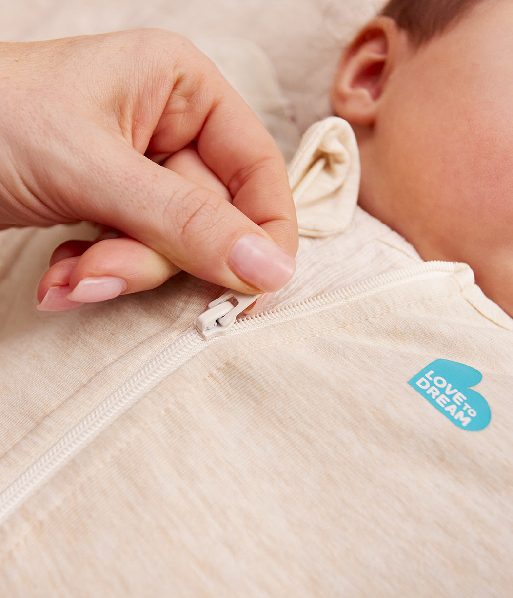 Swaddle Up™ Early Roller Transition Bag 1.0 TOG Cotton Oatmeal