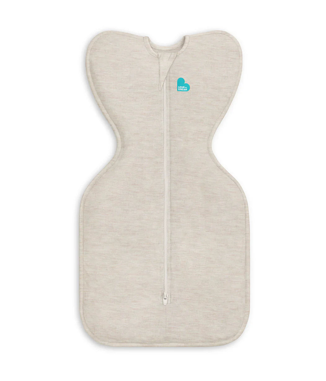 Newborn Essentials Bundle | Swaddle Up 1.0 TOG | Bib | Wash Cloth | Burp Cloth | Hooded Towel | Oat