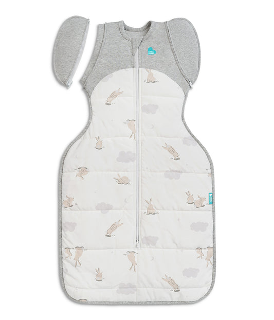 Swaddle Up™ Transition Bag 2.5 TOG Cotton White Cloud Bunnies