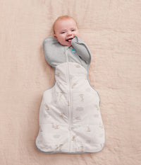 Swaddle Up™ 2.5 TOG Cotton White Cloud Bunnies
