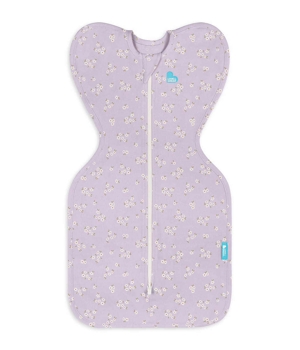Swaddle Up Starter Bundle | 1.0 | 1.5 TOG | Lilac Meadow | Oatmeal Twigs