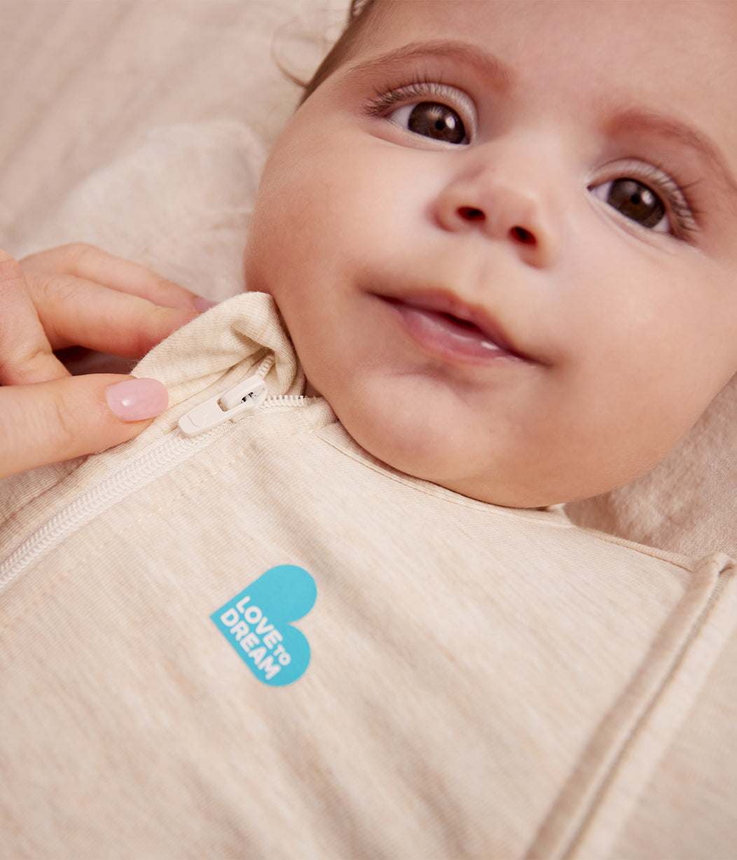 Swaddle Up™ Early Roller Transition Bag 1.0 TOG Cotton Oatmeal
