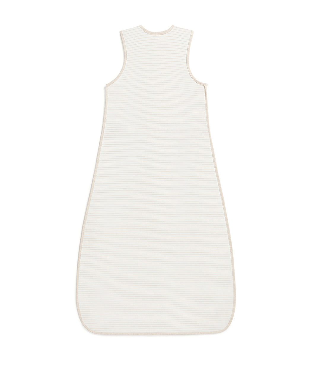 Sleep Bag Sleeveless 0.2 TOG Cotton Tan Breton Stripe