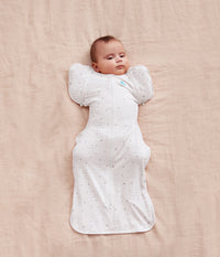 Swaddle Up™ 2-in-1 Transition Bag 0.2 TOG Cotton White You Are My