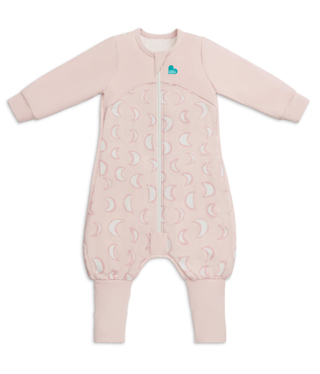 Sleep Suit Long Sleeve 1.0 TOG Cotton Dusty Pink Eclipse