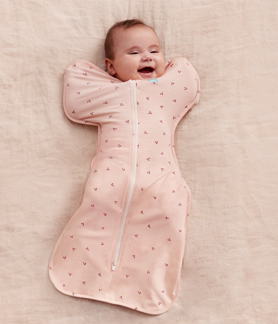 Swaddle Up™ 1.0 TOG Viscose from Bamboo Blush Cherries