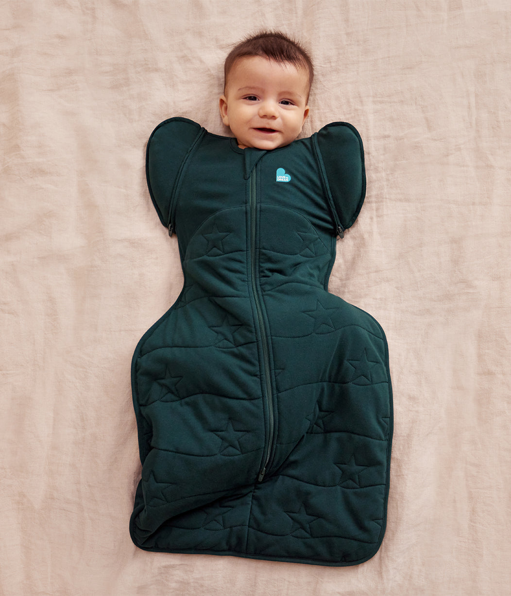 Swaddle Up™ 2-in-1 Transition Bag 3.5 TOG Cotton Forest Star Quilting