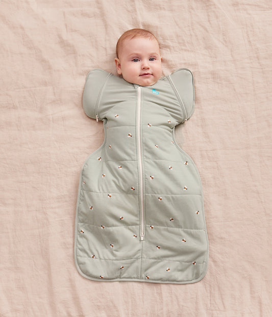 Transitioning 2 Piece Bundle | 2.5 TOG | Olive Bees | Rose Pebbles