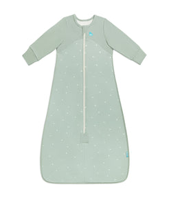 Sleep Bag Long Sleeve 1.5 TOG Cotton Olive Twigs