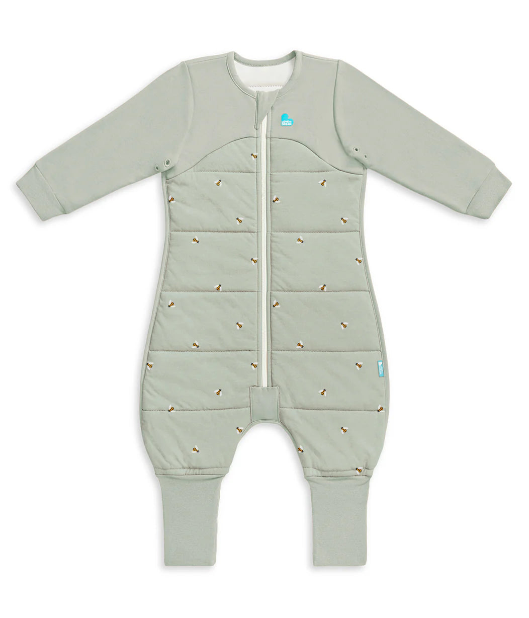 Sleep Suit Bundle | 2.5 | 3.5 TOG | Olive Bees | Forest Star Quilting | Blush Heart Quilting
