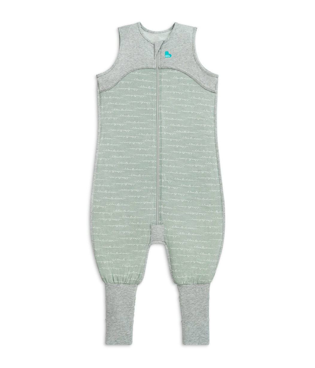 Sleep Suit 0.2 TOG Organic Cotton Olive Dreamer