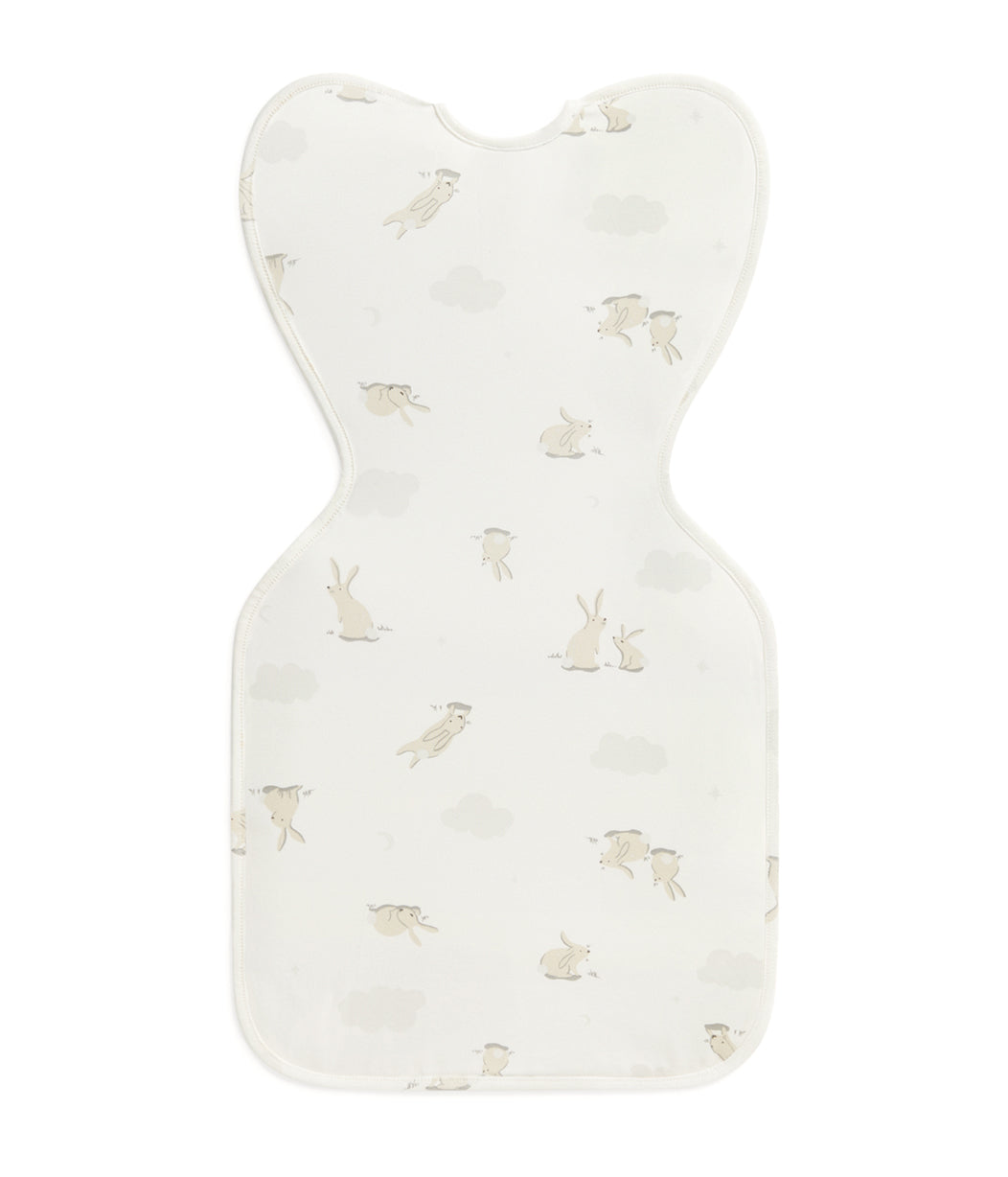Swaddle Up™ 1.0 TOG Cotton White Cloud Bunnies