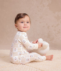 Babygrow Viscose from Bamboo Birch Miffy Checker