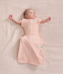 Swaddle Up™ 2-in-1 Transition Bag 1.5 TOG Cotton Fleece Blush Twigs