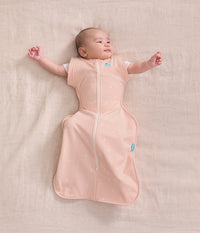 Swaddle Up™ 2-in-1 Transition Bag 1.5 TOG Cotton Fleece Blush Twigs