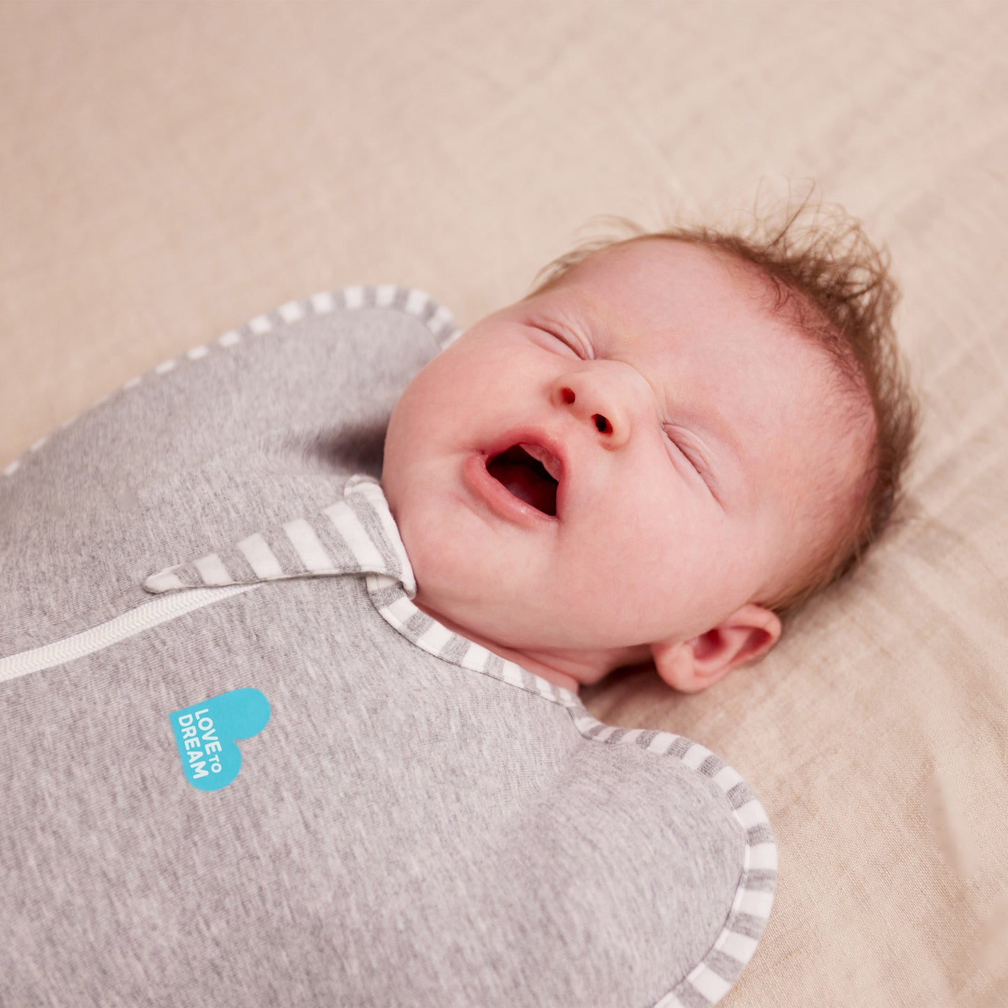 Swaddle Up™ 1.0 TOG Cotton Grey