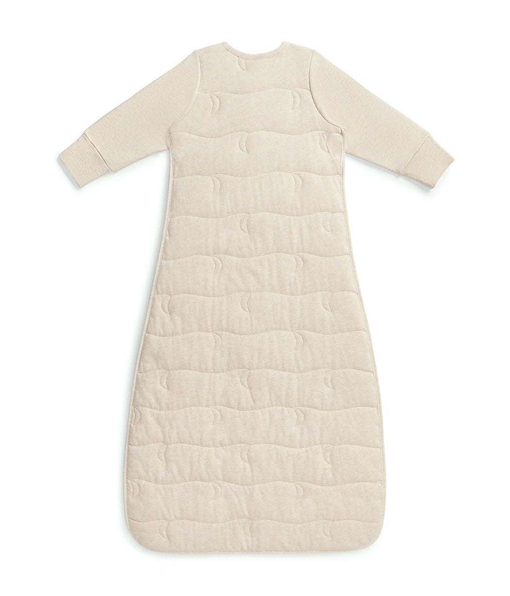 Sleep Bag Long Sleeve 3.5 TOG Cotton Oatmeal Moon Quilting