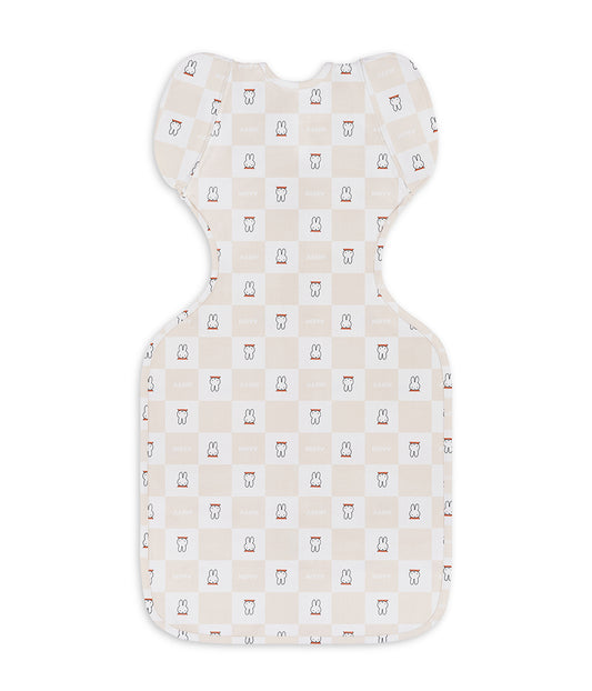 Swaddle Up™ 2-in-1 Transition Bag 1.0 TOG Cotton Birch Miffy Checker