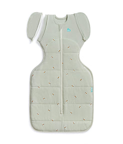 Swaddle Up™ 2-in-1 Transition Bag 2.5 TOG Cotton Olive Bees
